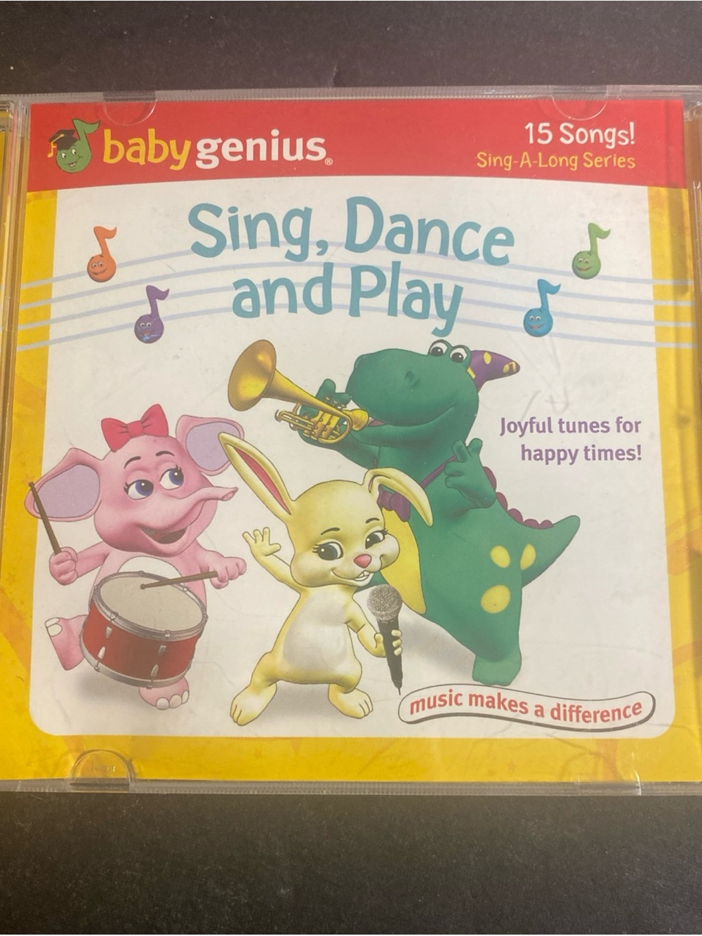 Baby Genius Sing Dance and Play CD 15 Songs Sing a Long Series